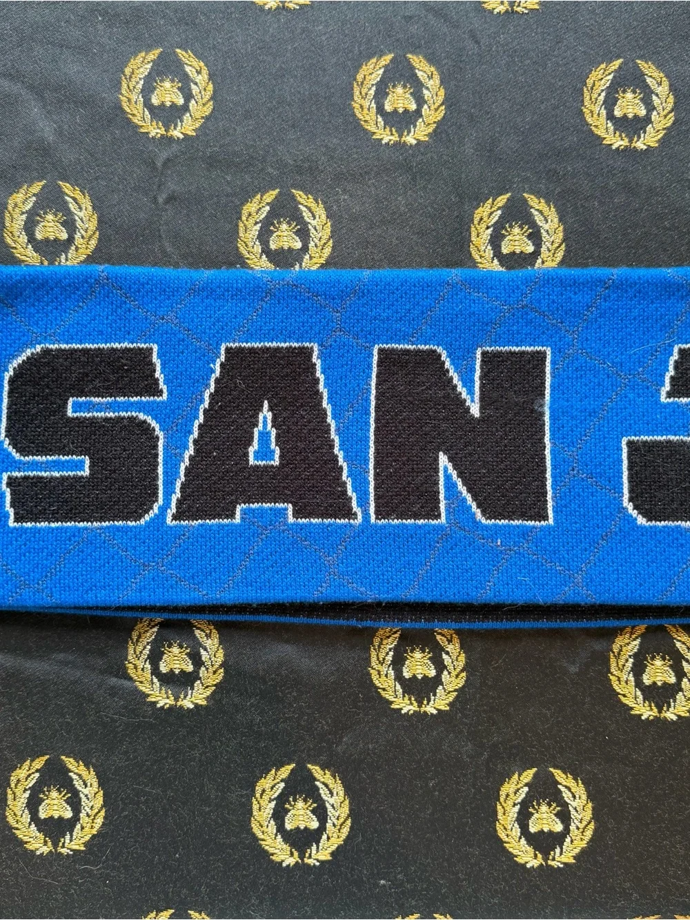 San Jose Earthquakes We Are San Jose Blue & Black Scarf
